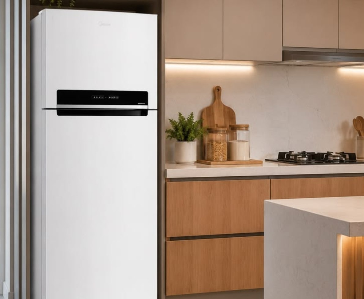 Geladeira Frost Free Duplex 394L Midea