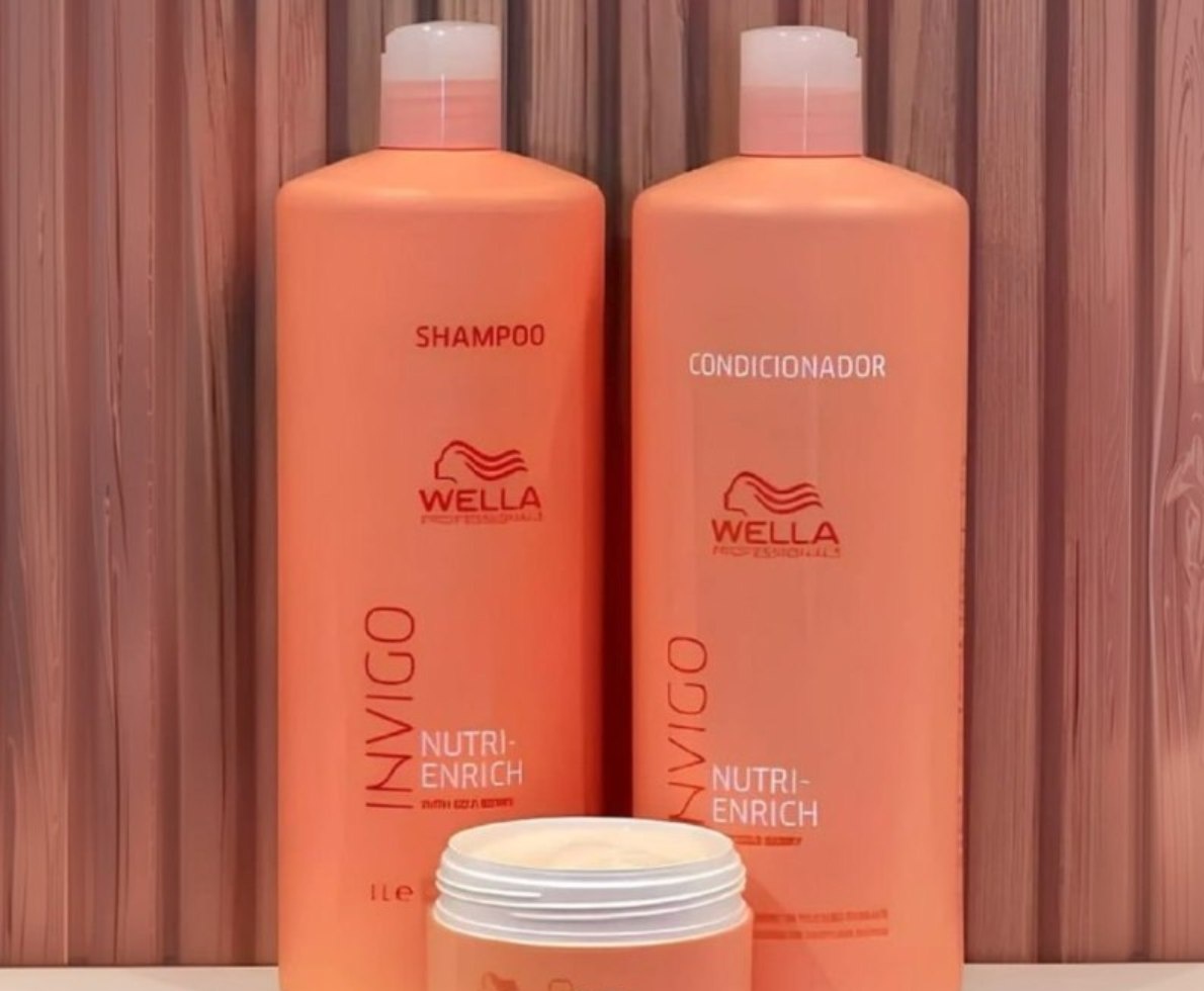 Wella Invigo Nutri Enrich Kit ShampooCondicionador 1L, Máscara 150mL