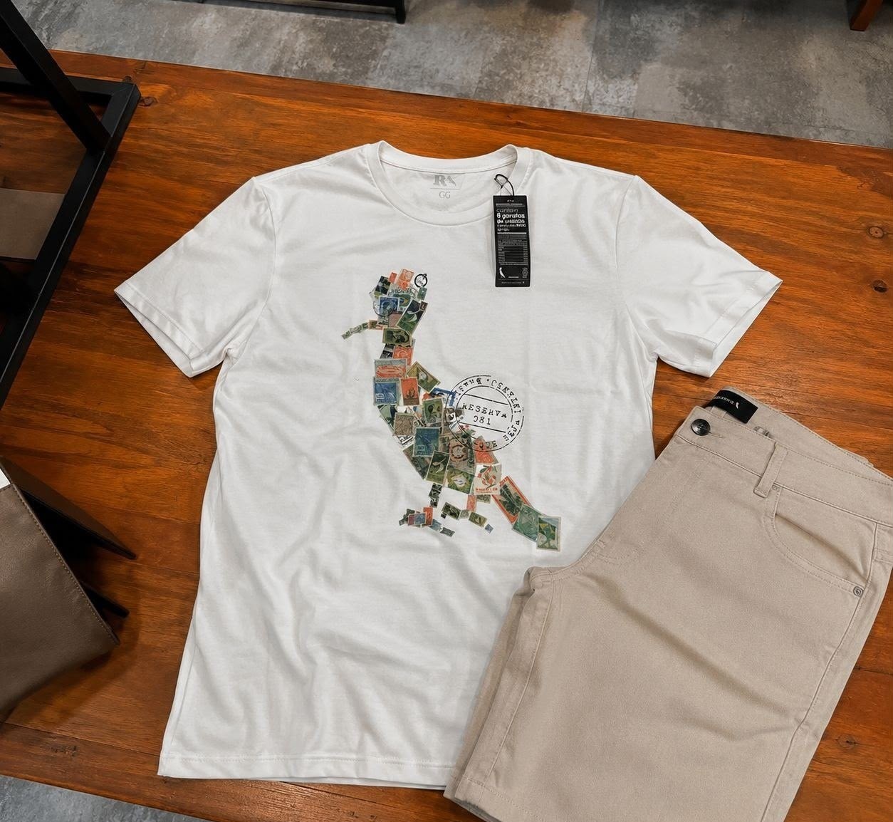 Camiseta Algodão Pica Pau Selo Reserva