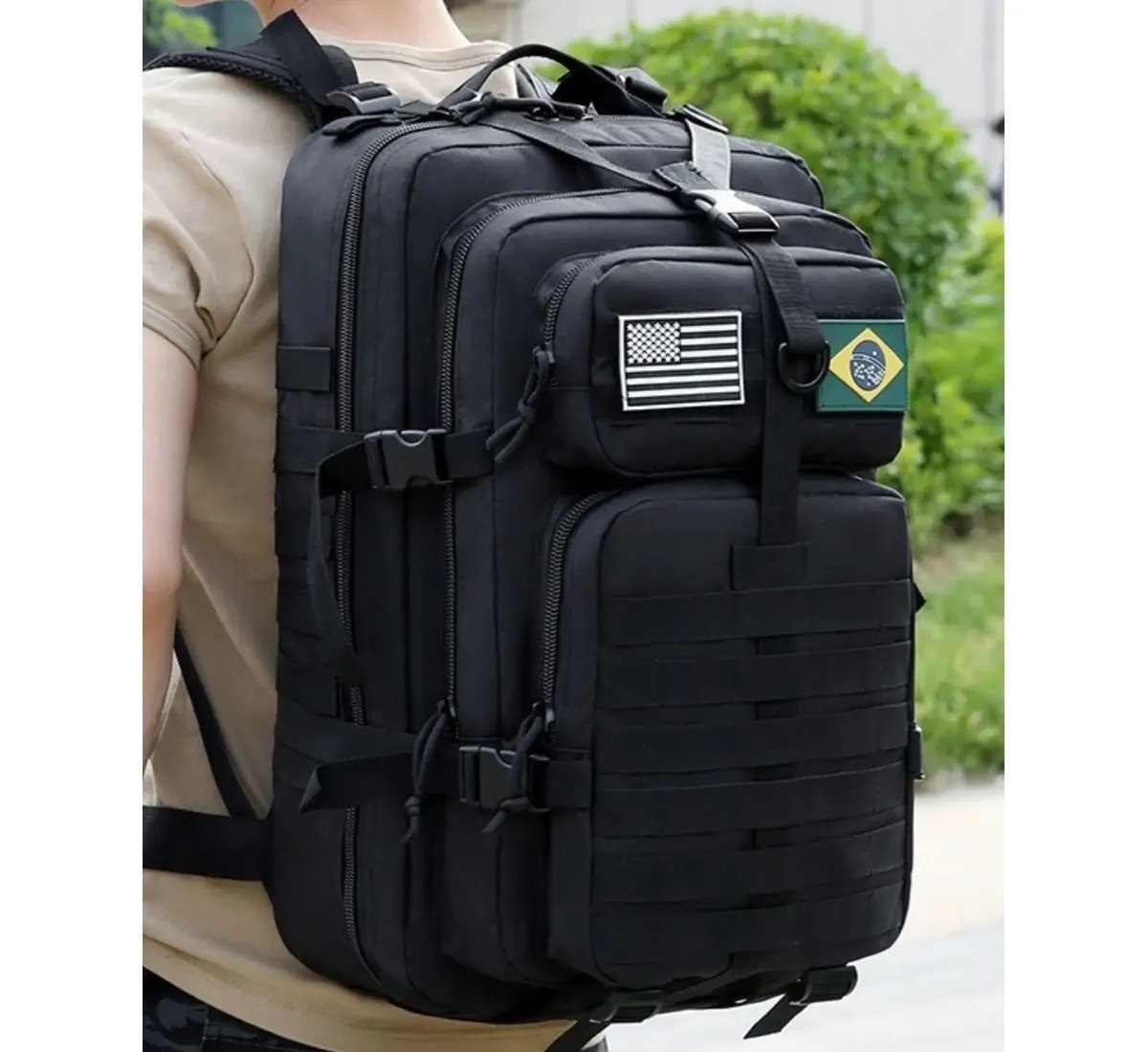 Mochila Tática Impermeável Militar Reforçada Grande 50 Litros