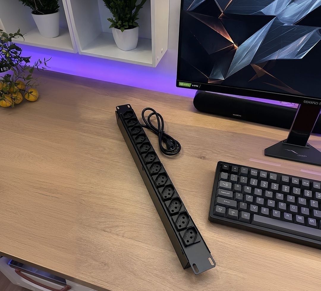 Filtro de Linha 12 Tomadas Extensão