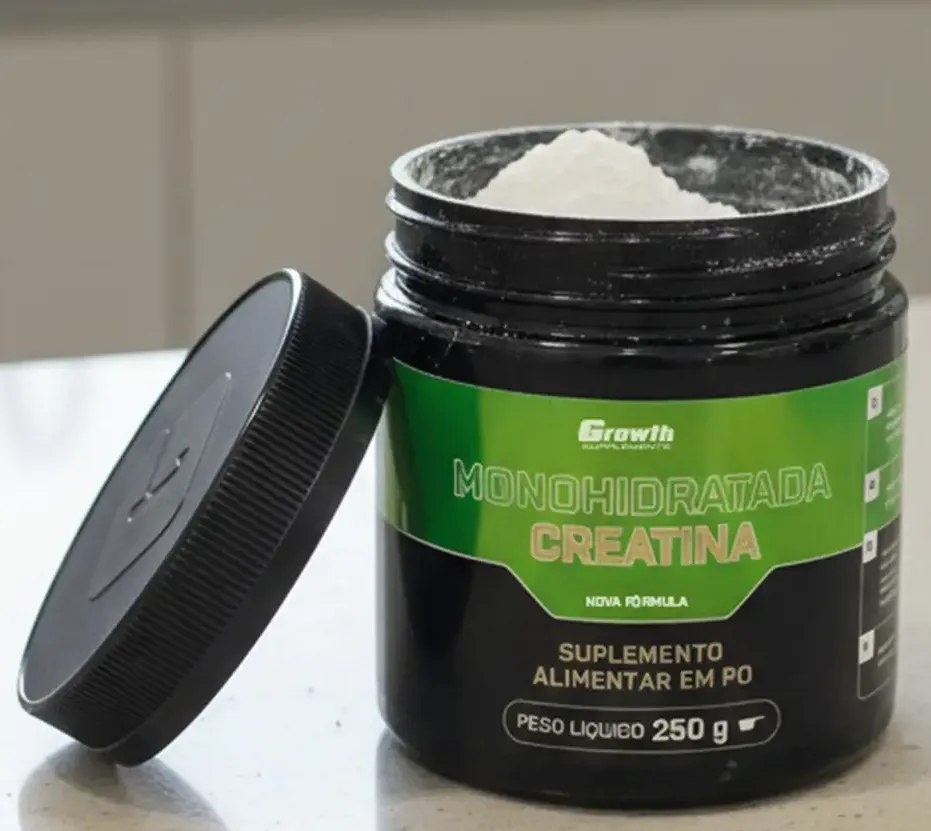 Creatina 250g Monohidratada Growth Supplements Sem Sabor