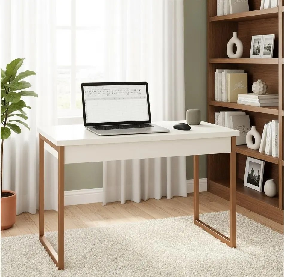 Mesa Home Office Escrivaninha Industrial
