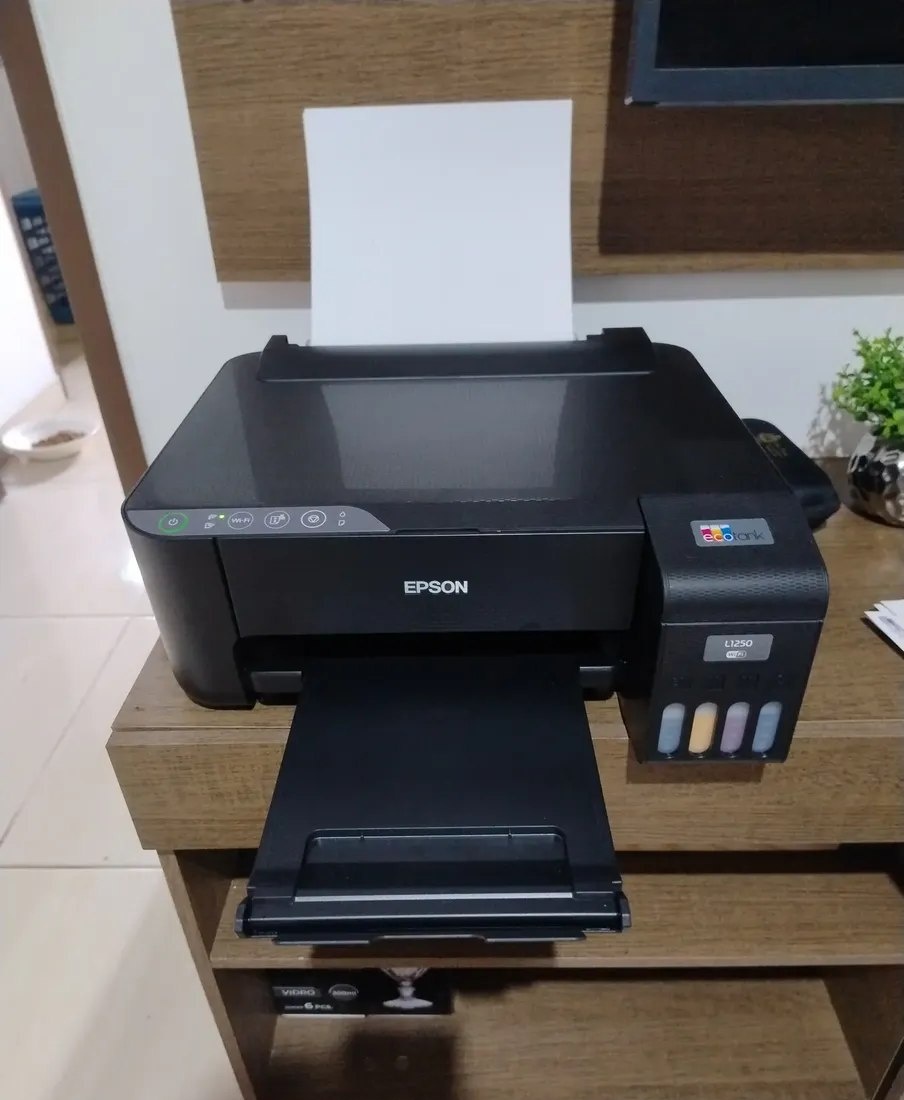 Impressora Epson EcoTank L1250 Tanque de Tinta Colorida Preto