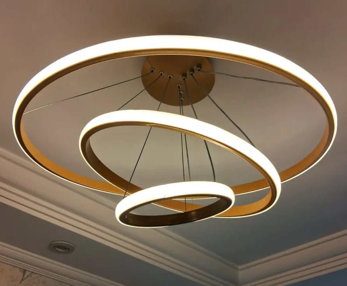 Luminária de Teto Pendente Lâmpada Moderna para Sala
