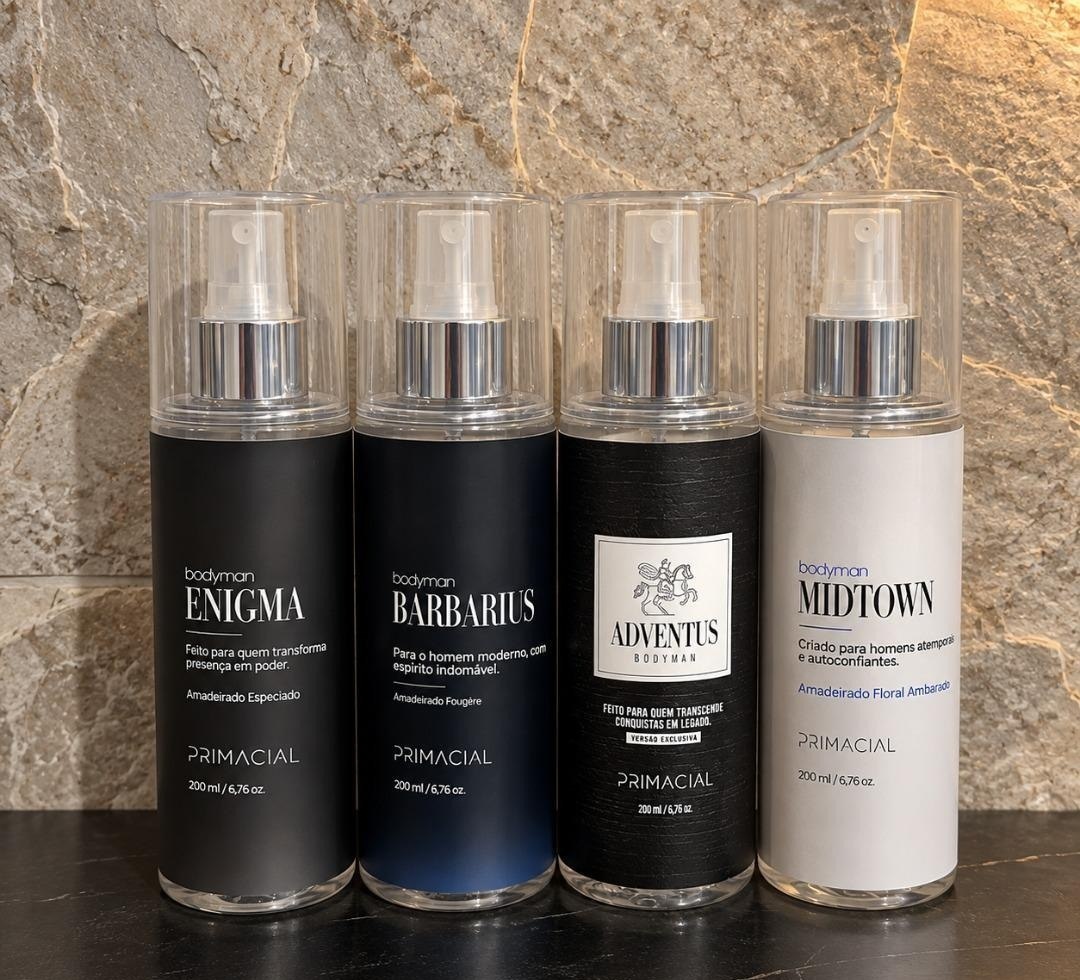 Body Splash Masculino Enigma, Midtown, Barbarius, Adventus