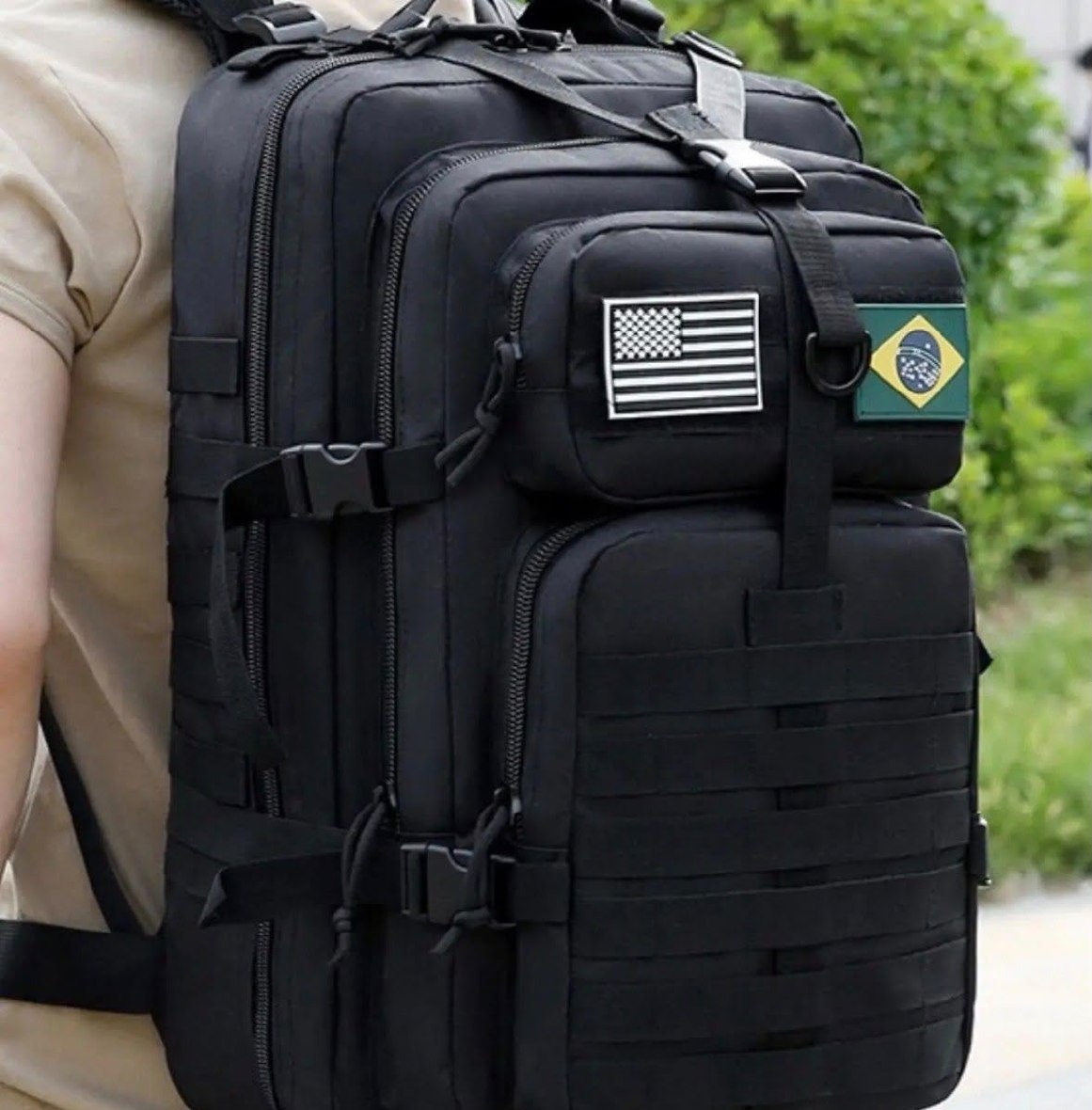 Mochila Tática Impermeável Militar Reforçada Grande 50litros