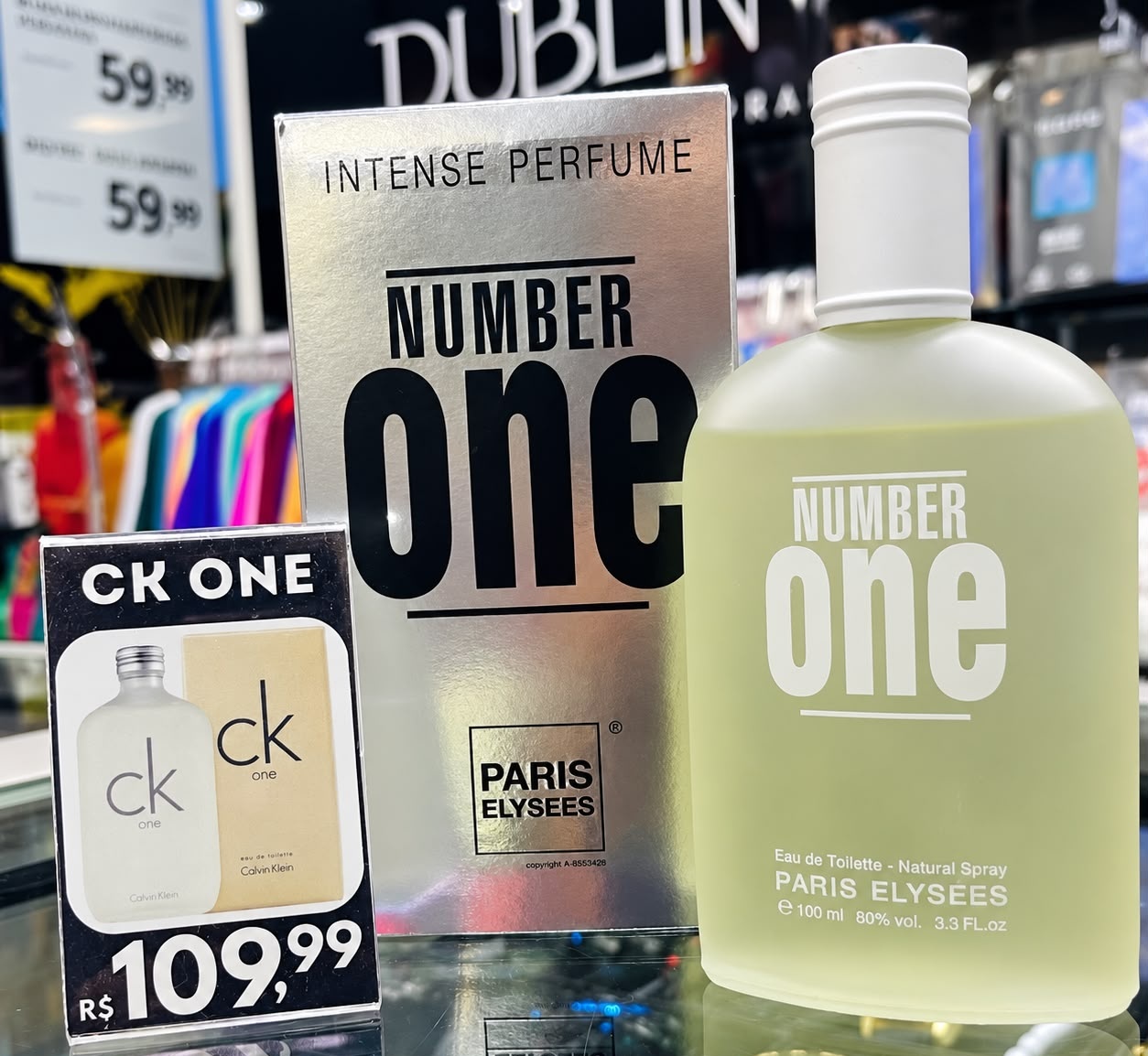 Perfume Number One Paris Elysees Intense 100ml