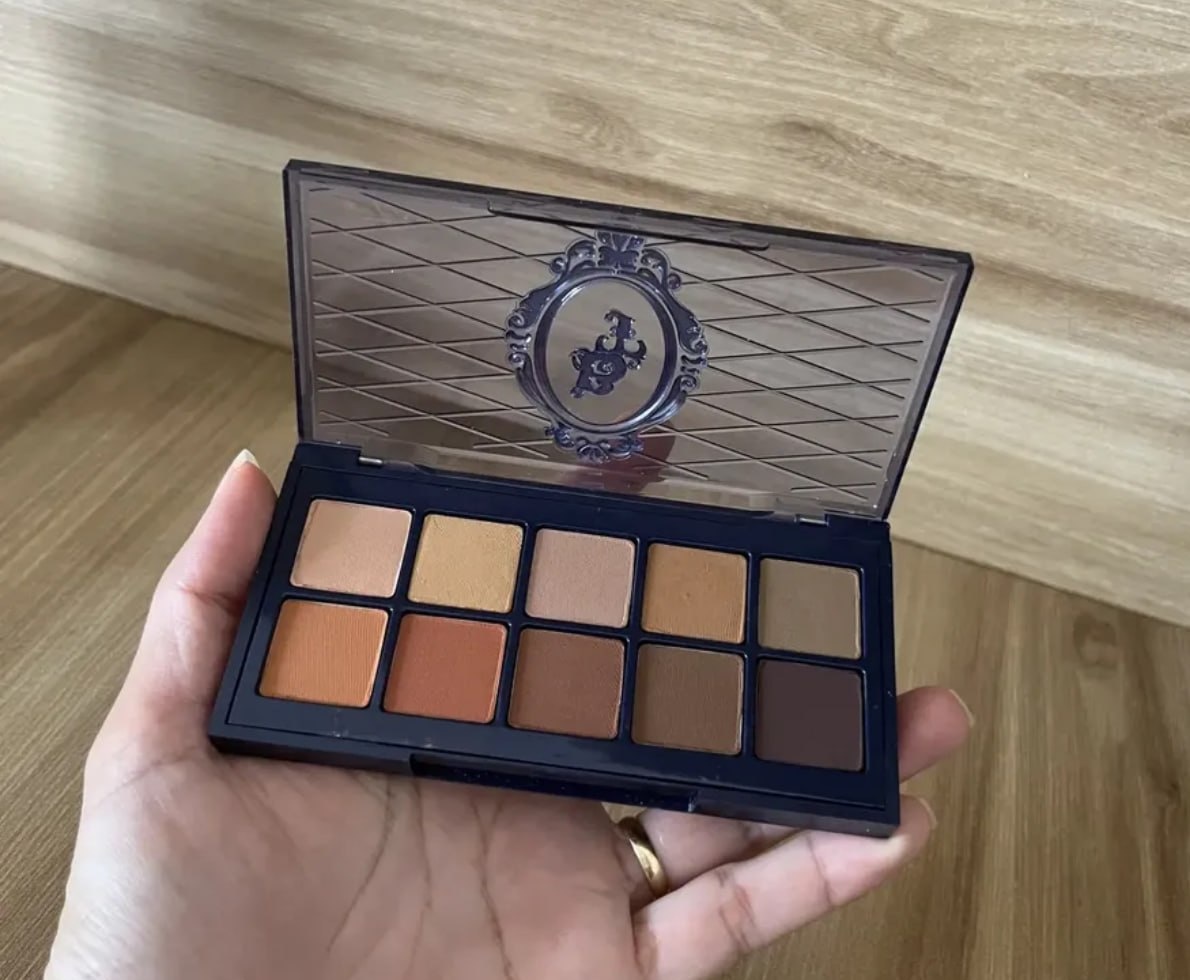 Bt Transition - Paleta De Sombras Bruna Tavares 10 Cores