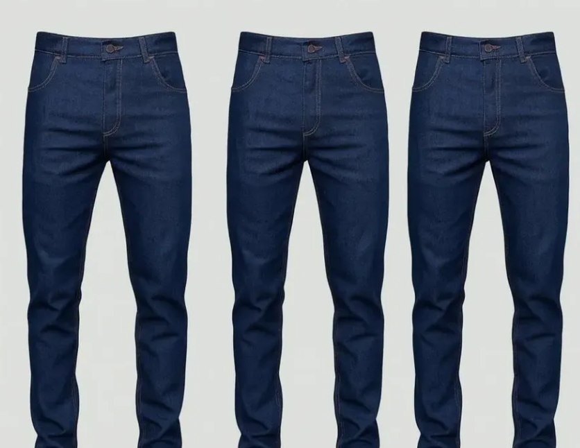 Kit 4-calças Jeans Ideal