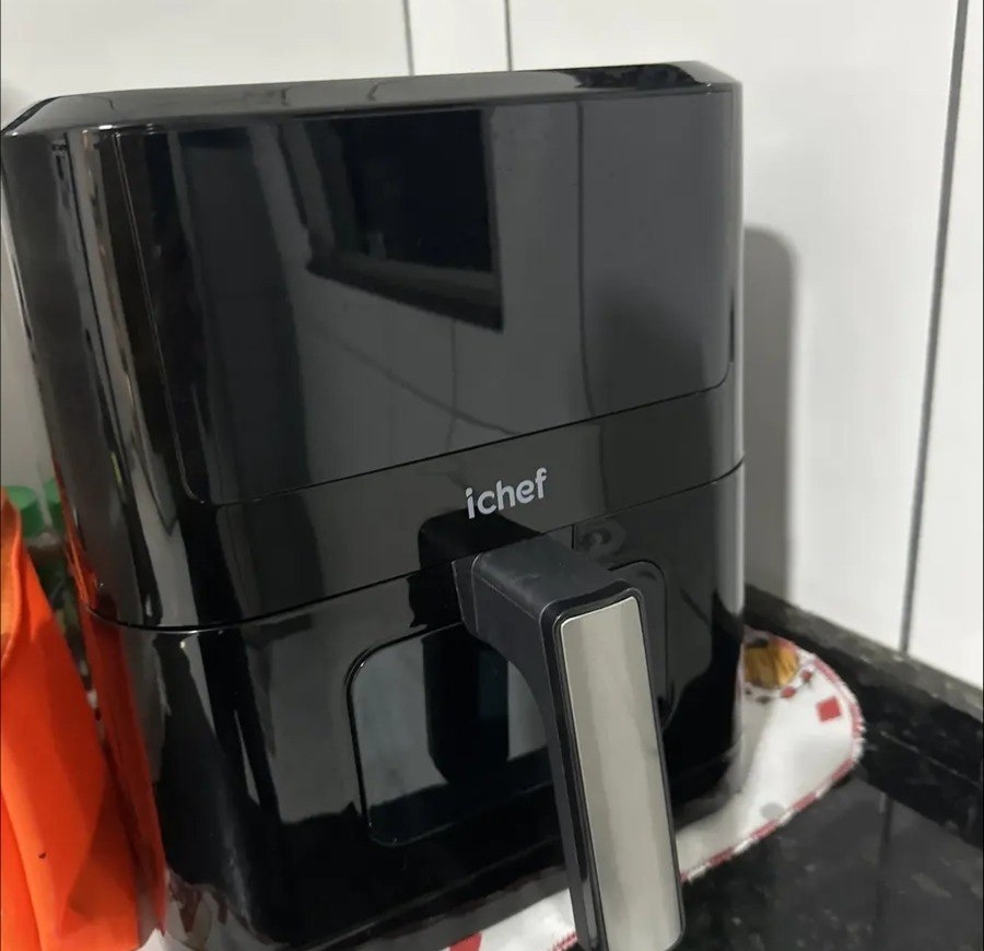 Fritadeira Elétrica Airfryer Ichef Smart Vision 6L 127V220V