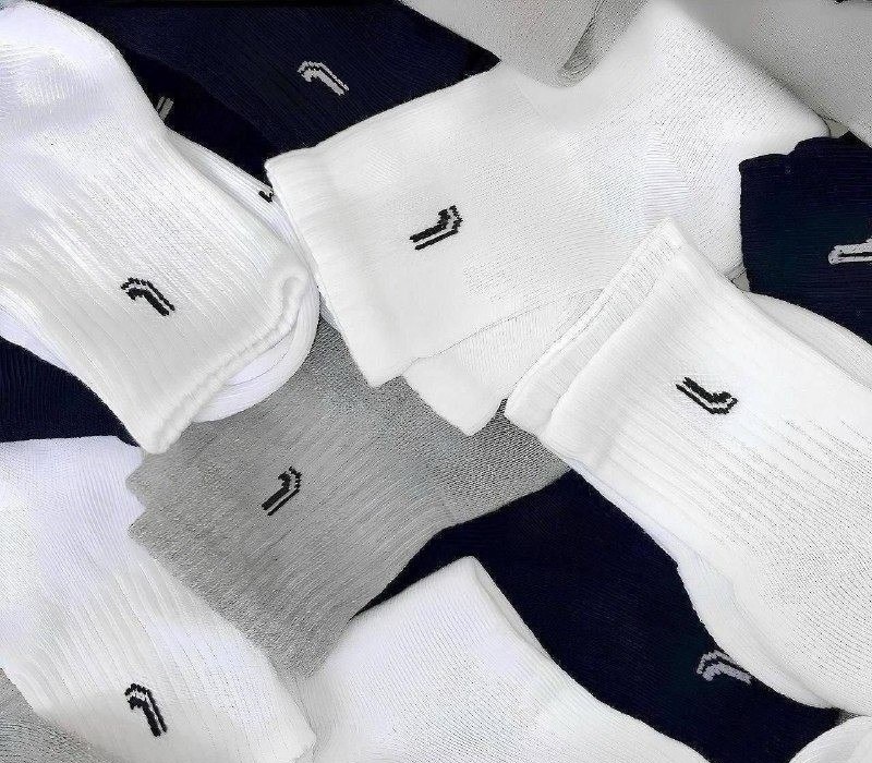 Kit 6 Pares Meias Lupo Cano Médio Esportivas Academia