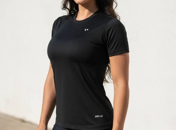 Camiseta Feminina Dry Fit Proteção Uv50