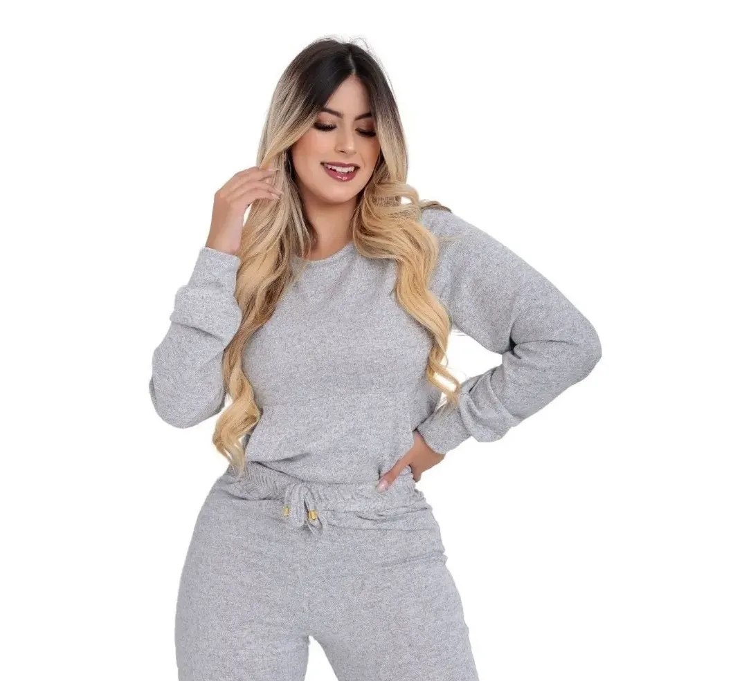 Conjunto Feminino de Frio 2 Peças Moderno e Confortável