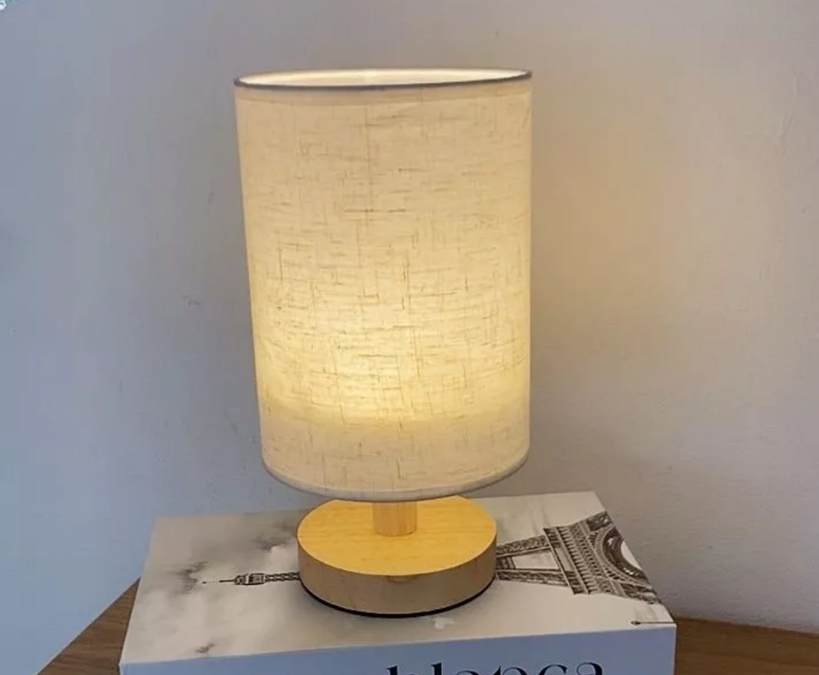 Lâmpada De Mesa Nórdica USB