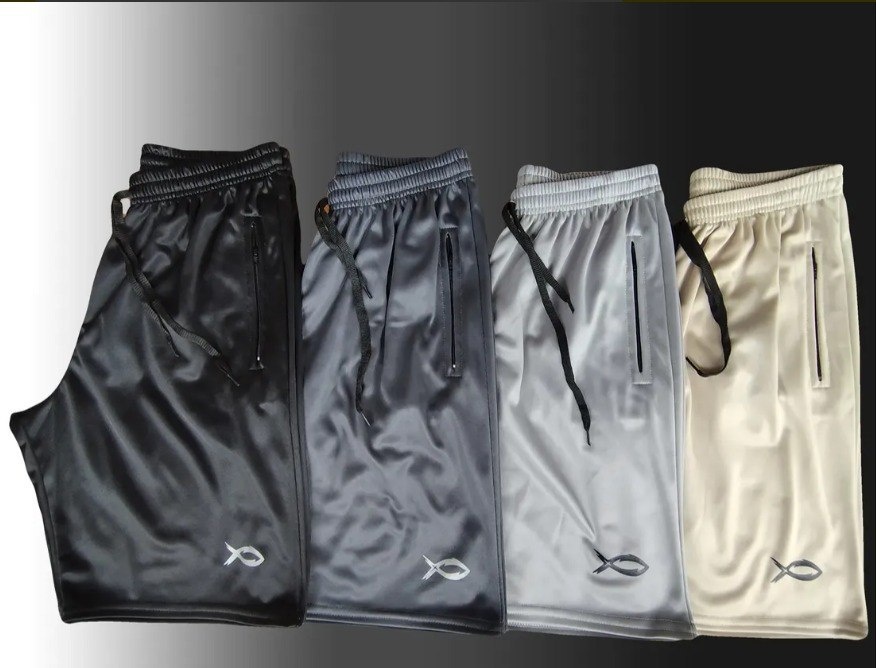 Bermuda Masculina Esportiva Kit 4 Peças