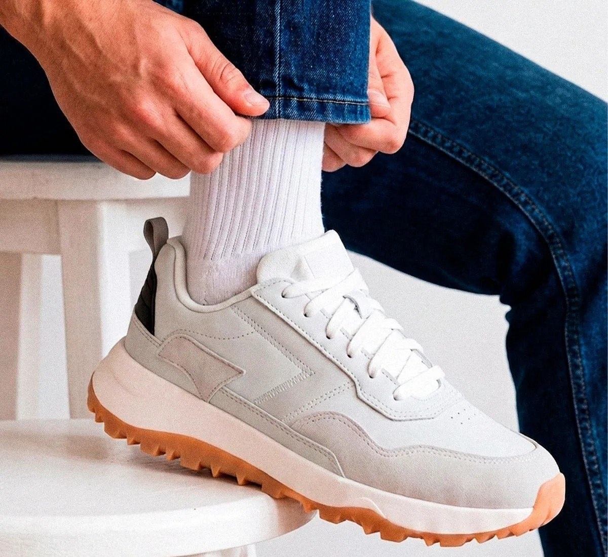 Tênis Sneaker Sandrini Spryte Masculino Urbano Casual