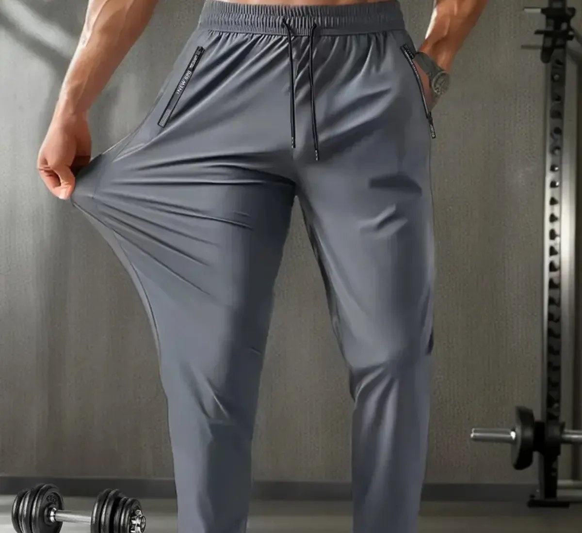 Calça Dry Fit Masculina Tecnológica Poliamida com Elastano