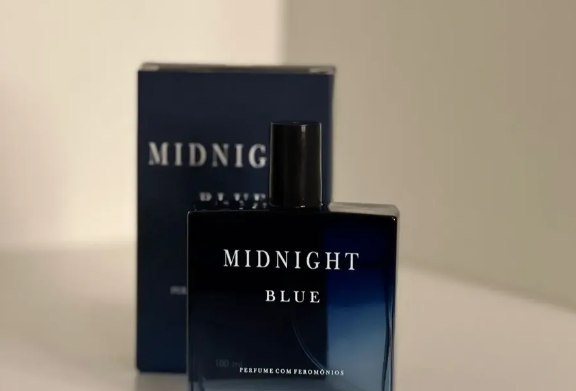Perfume Masculino Premium Midnight Blue 100ml Original Árabe