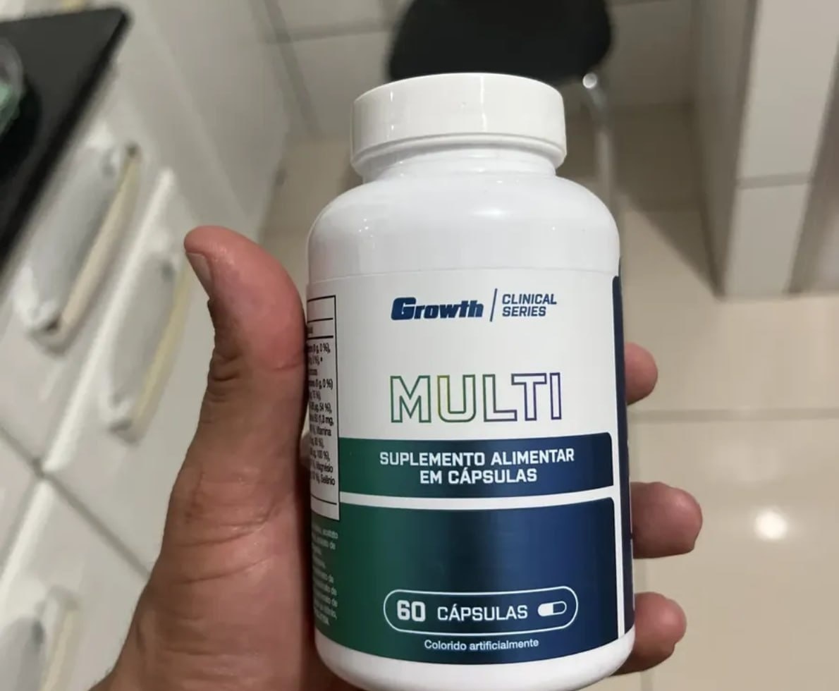 Multivitamínico 60 Cáps Growth Supplements