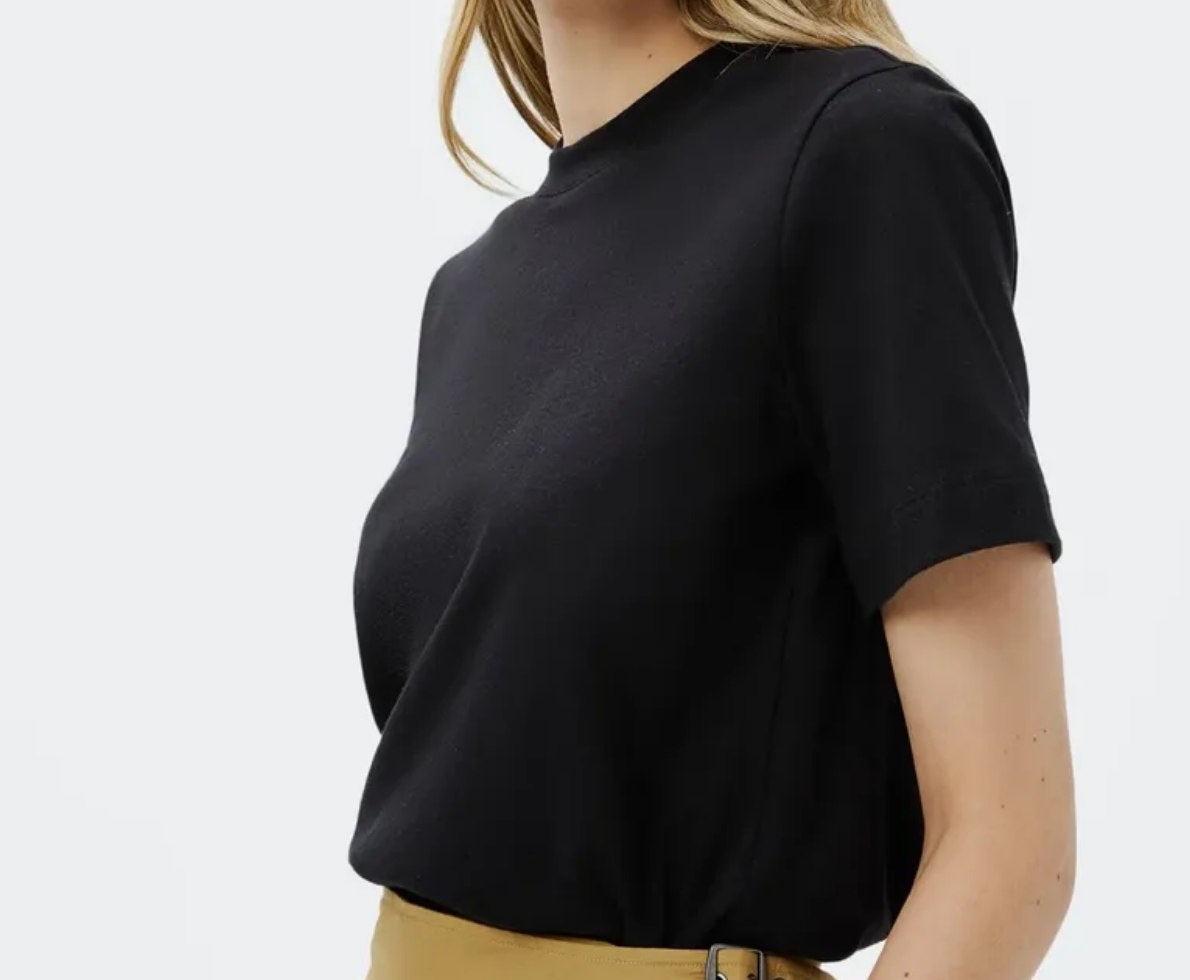 Camiseta Feminina Manga Curta Super Cotton Hering