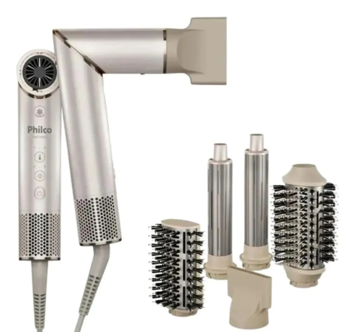Secador De Cabelos Philco psc3500 4 Em 1 dobrável