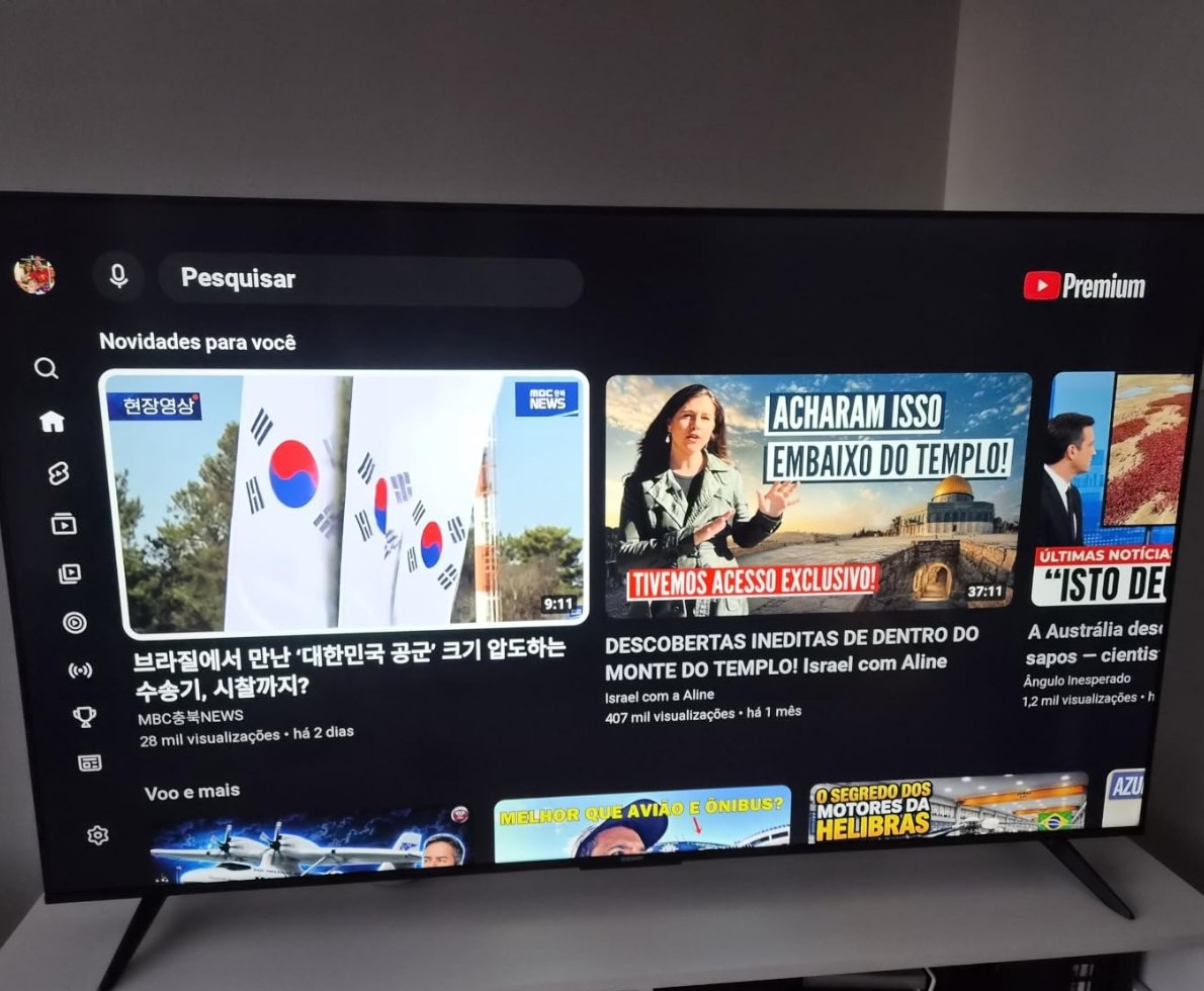 Smart TV Semp 65 LED HVA 4K S62 WiFi Google TV HDR10 Dolby Audio