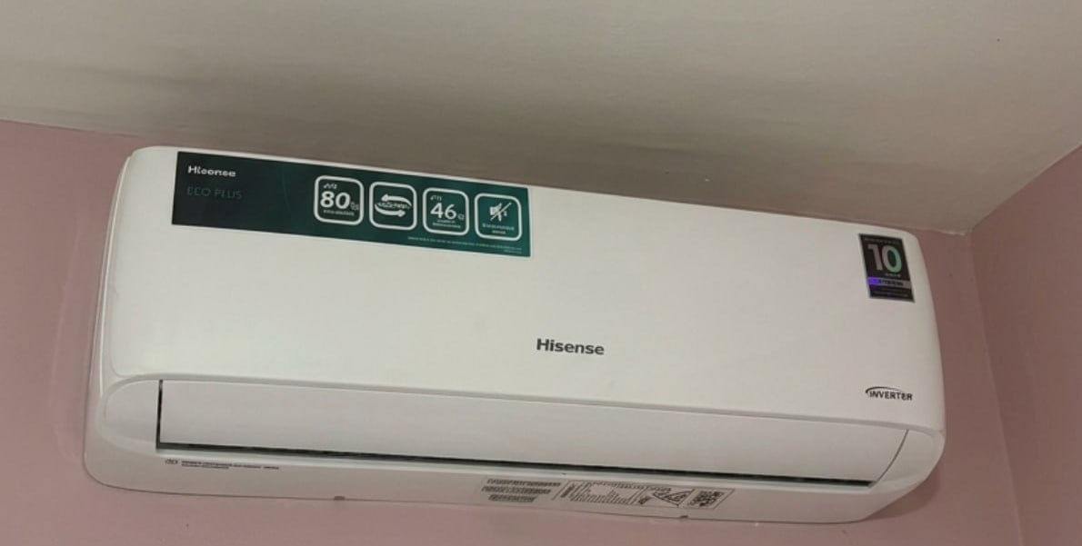 Ar Condicionado Split Hi Wall Inverter Hisense Eco Plus 12.000 BTUs Frio 220v
