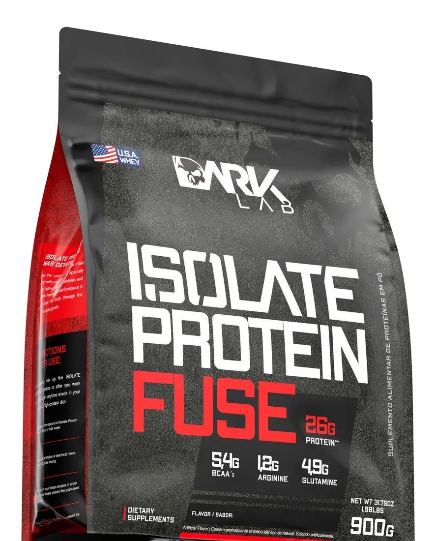 Whey Isolate Protein Fuse 900g Dark Lab Sabor Baunilha
