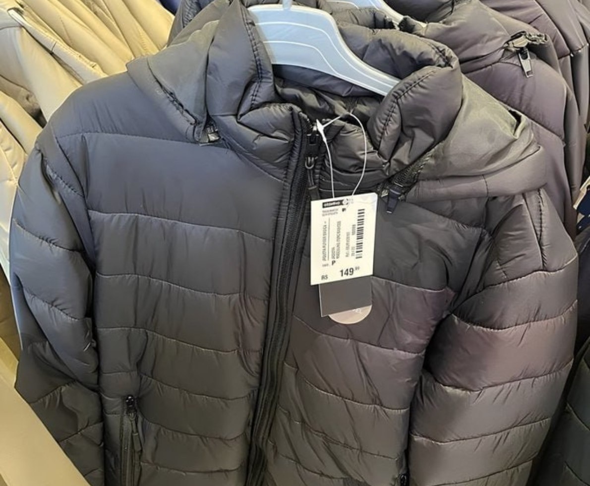 Jaqueta Puffer De Frio Blusa Impermeável