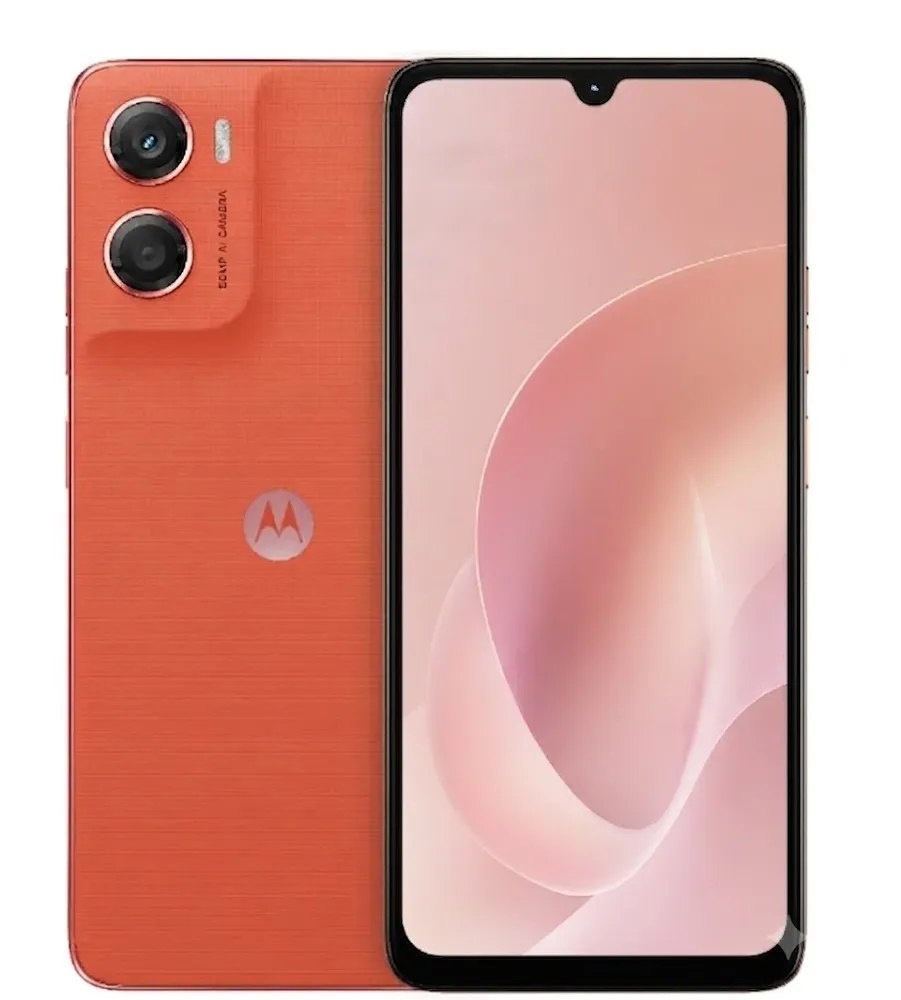 Motorola Moto G06 Dual Sim 64gb4gb de RAM Até 12gb, laranja, 5200 mAh, Gorilla Glass 3, Ip64