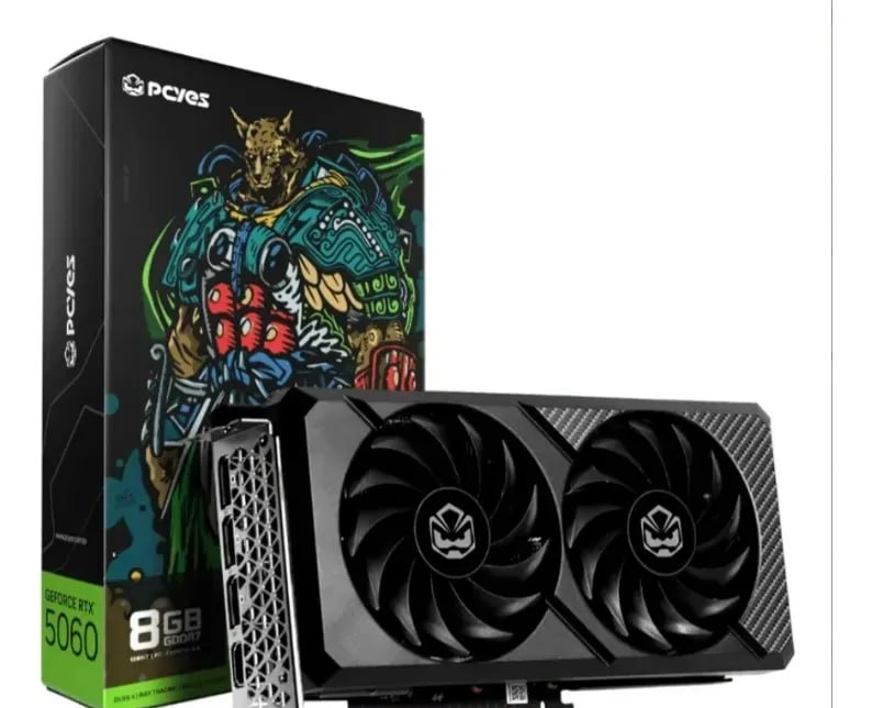 Placa De Vídeo Pcyes Geforce Rtx 5060 8GB GDDR7 128 Bits