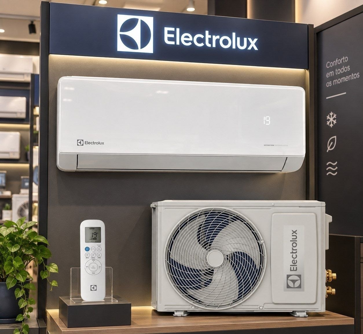 Ar-condicionado Split Electrolux Inverter 12.000 BTUs 220v