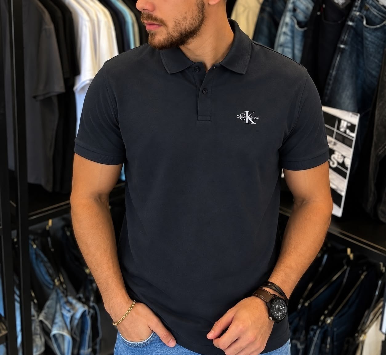 Polo Calvin Klein Jeans Piquet