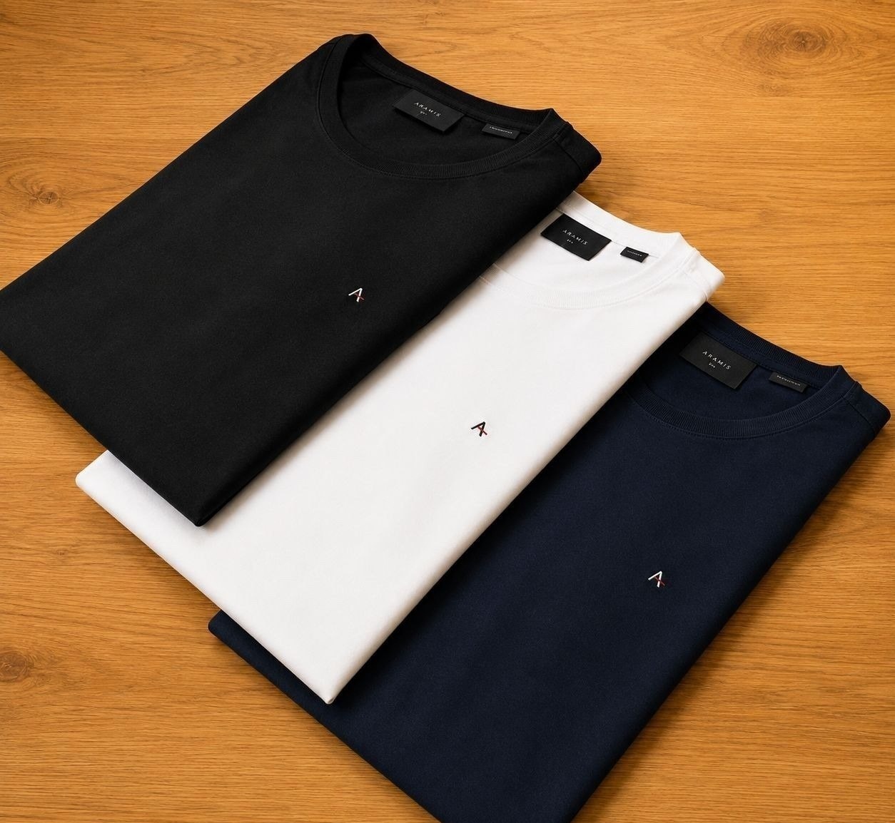 Kit com 3 Camisetas Aramis Basic Lisa