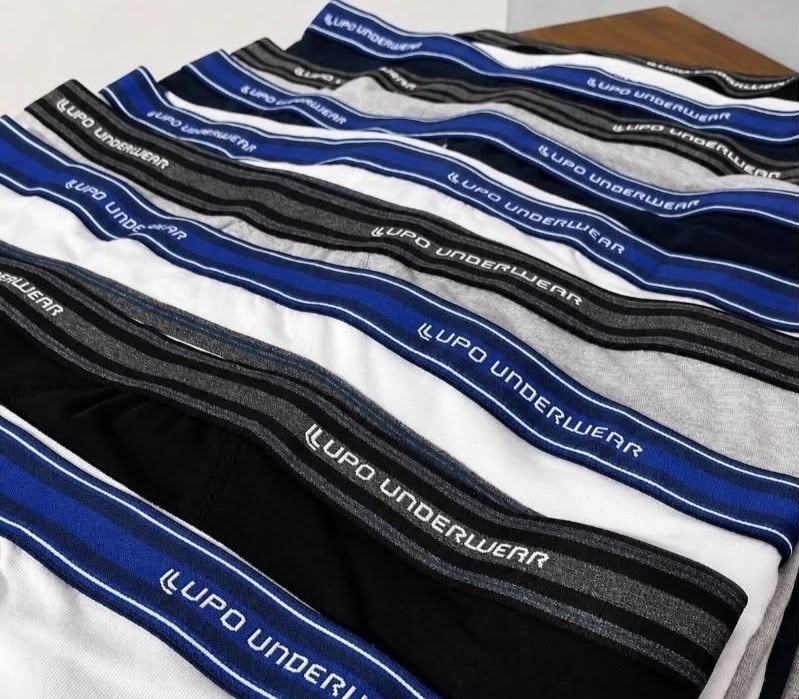 Kit com 10 Cuecas Boxer Lupo Algodão
