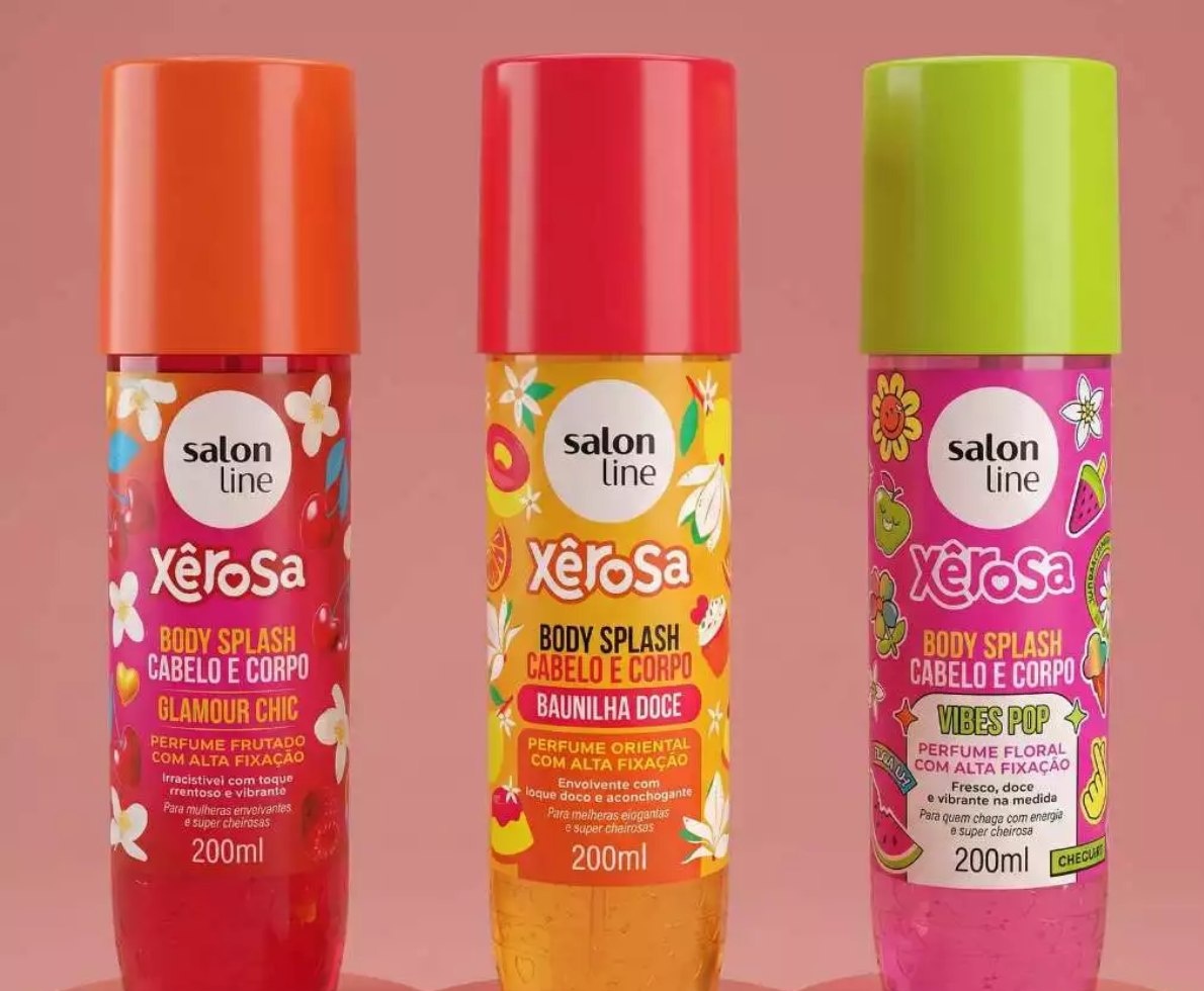 Kit Xerosa com 3 Body Splash 200ml