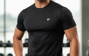Camiseta Dry Fit Slim Academia Proteção Uv Voker