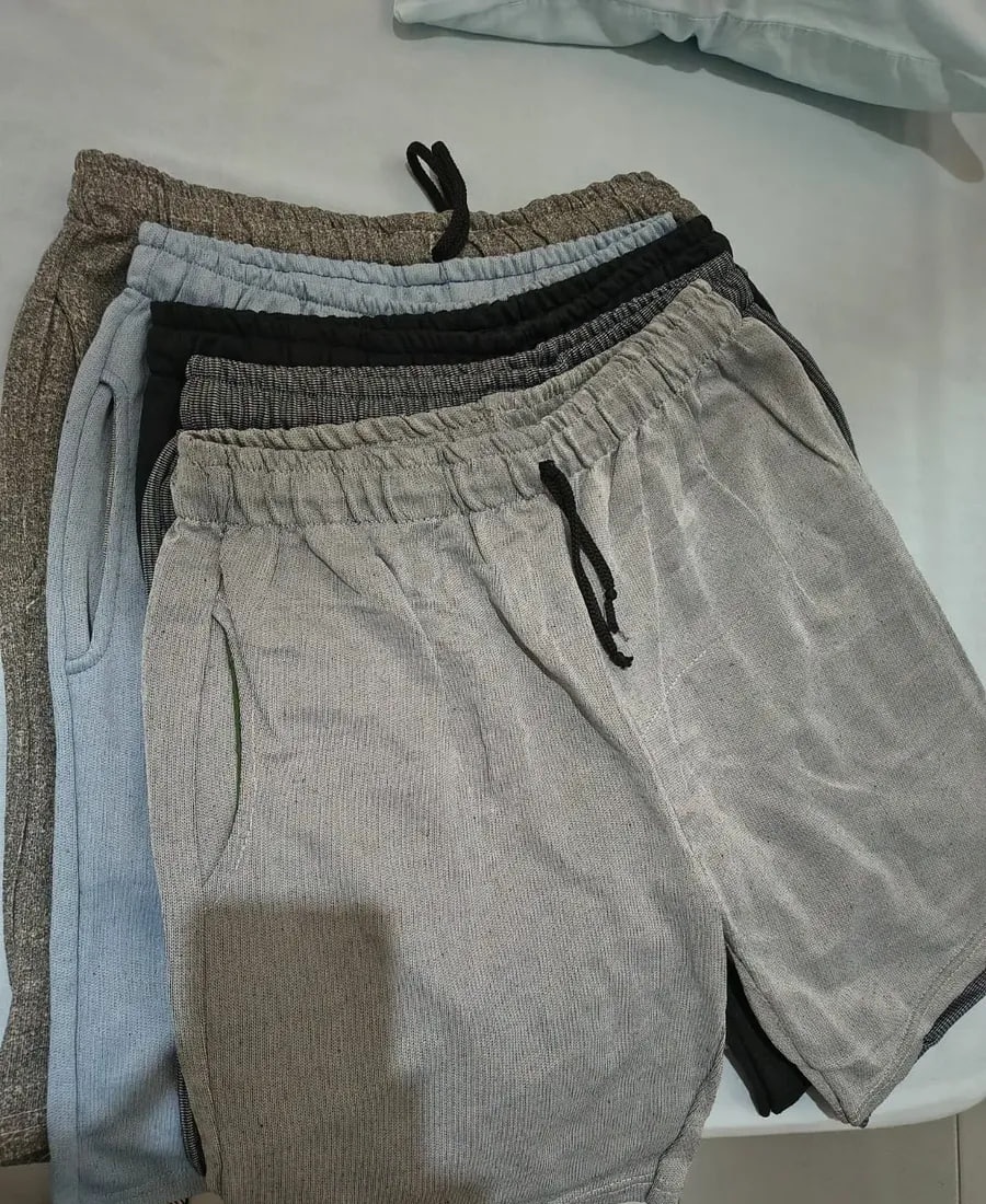 Kit 5 Bermudas Moletom