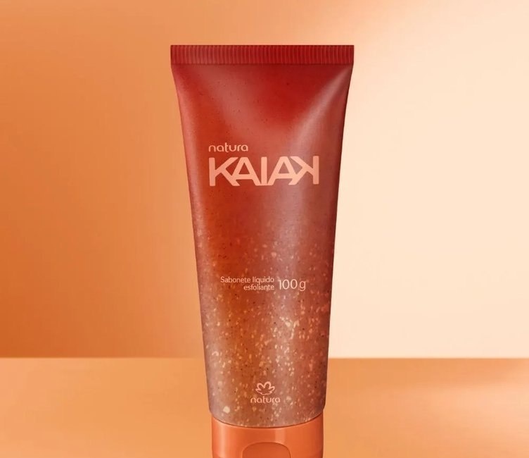 Sabonete Líquido Corporal Esfoliante Kaiak Feminino 100g