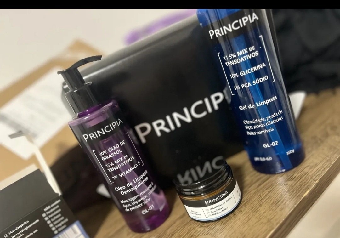 Kit Principia Limpeza  Hidratação CH-01  OL-01  GL-02