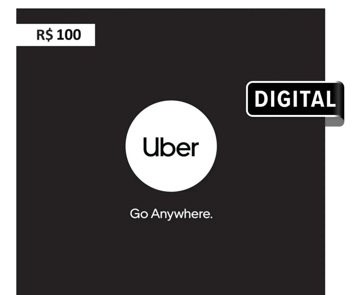 Uber Gift Card R 100 Digital