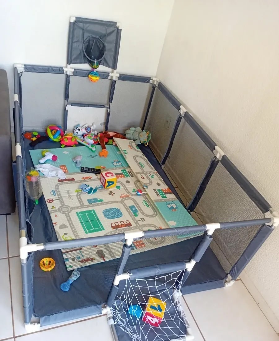 Cercadinho Bebê Infantil Grande 18212064cm