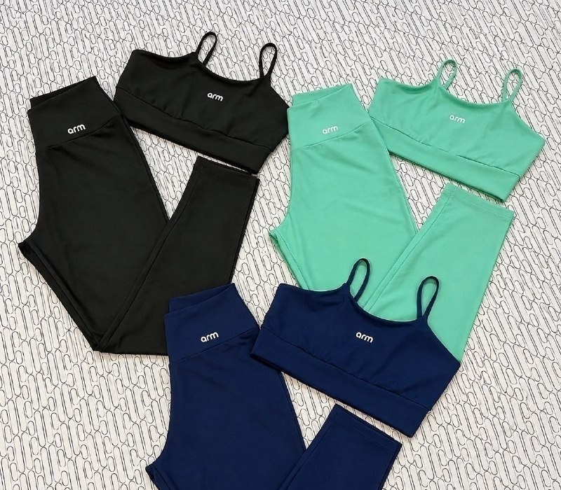 Conjunto Feminino Fitness Compact Top e Legging - Arm 3 cores