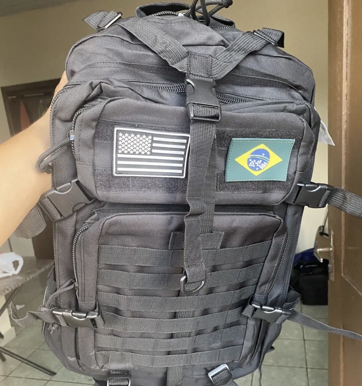 Mochila Tática Impermeável Militar Reforçada Grande 50litros