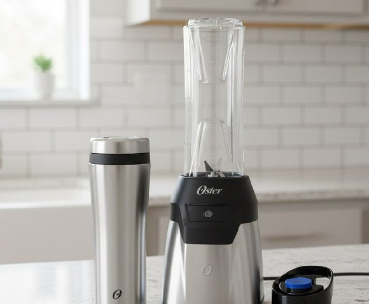 Blender Power Inox Oster com 2 Jarras To Go