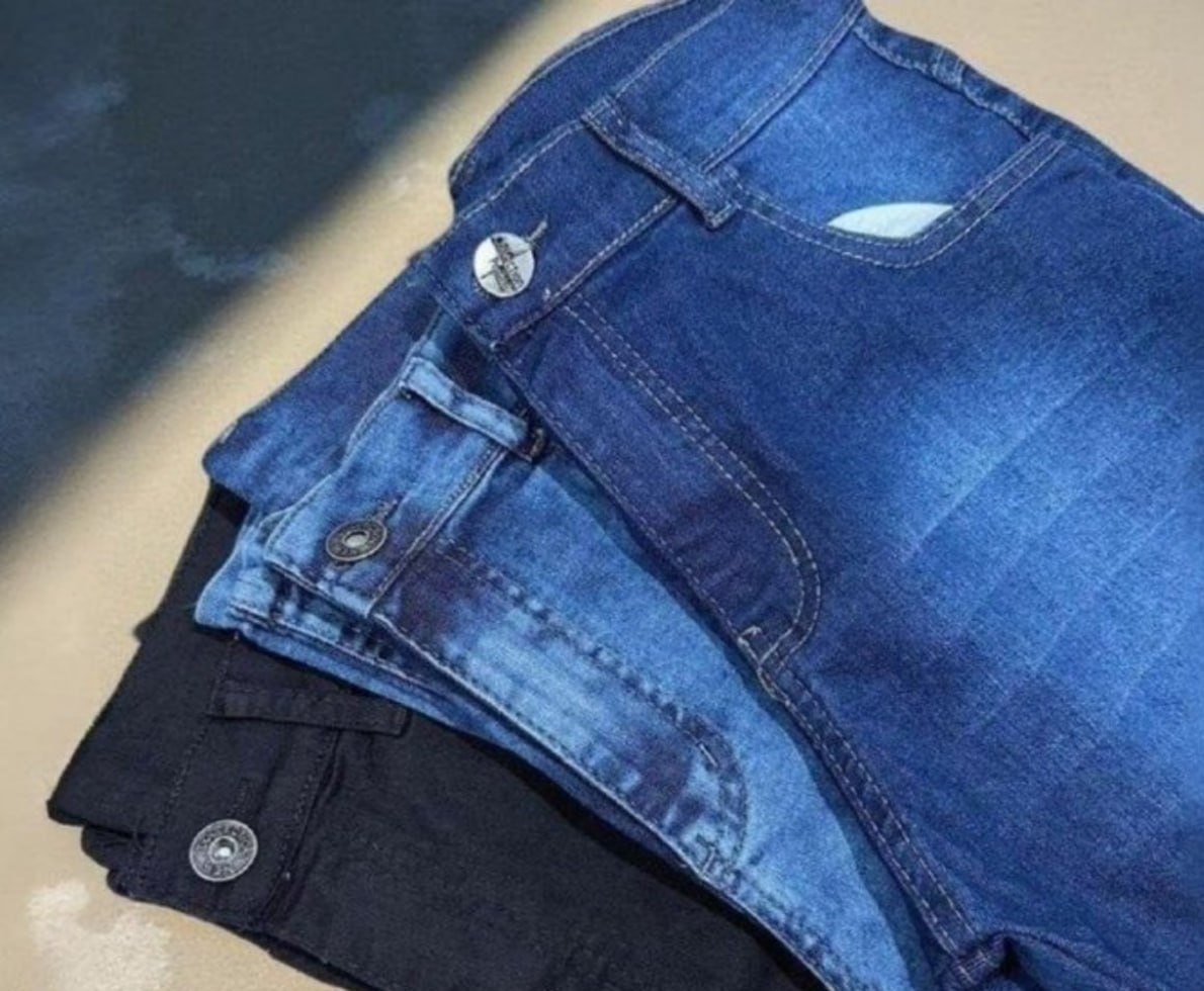 Kit 3 Calças Jeans Masculina com Elastano