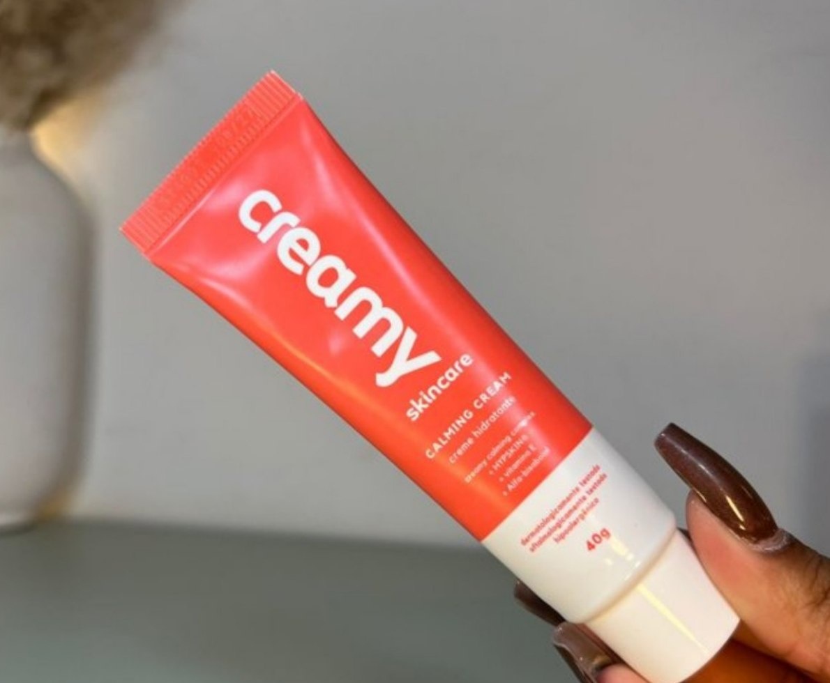 Gel Creme Hidratante Calmante Facial Creamy Skincare 40g