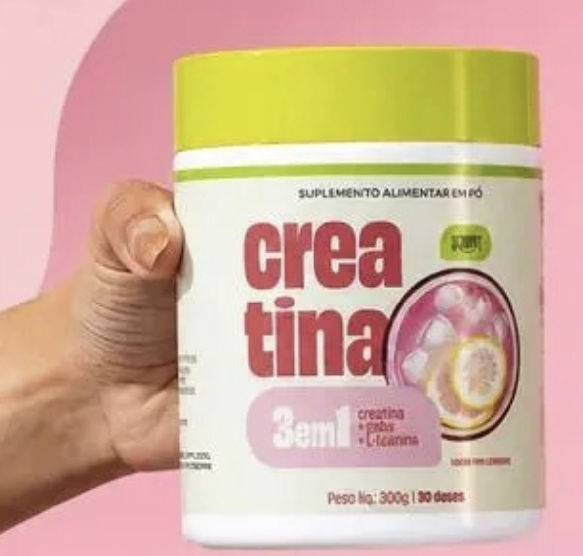 Creatina Monohidratada 300g Soufit- Sabor Pink Lemonade Pink Lemonade