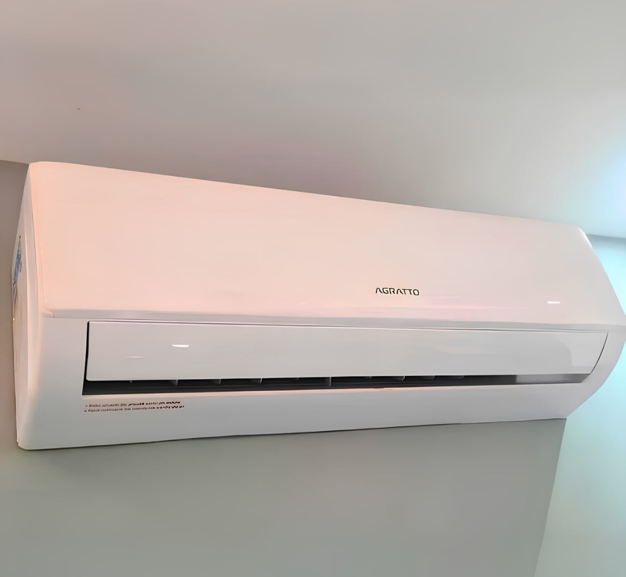 Ar Condicionado Split Hi Wall Agratto Zen Top Inverter 12.000 BTUs Frio R-32 220V